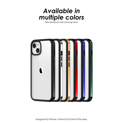 Сјајна метална ивица са ТПУ телефоном